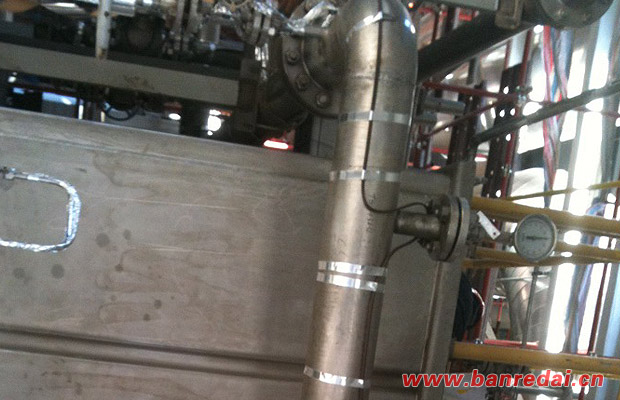 現(xiàn)場(chǎng)電伴熱帶安裝