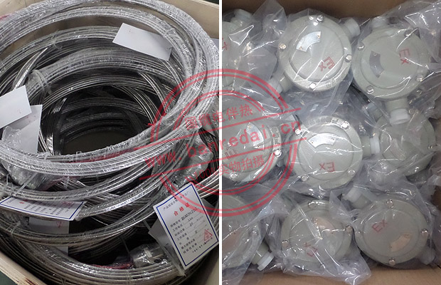 MI加熱電纜及配套使用